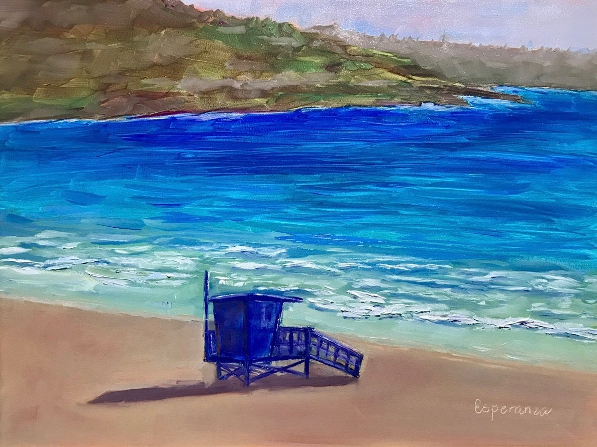 "Be Still", 9x12, Oil on Panel