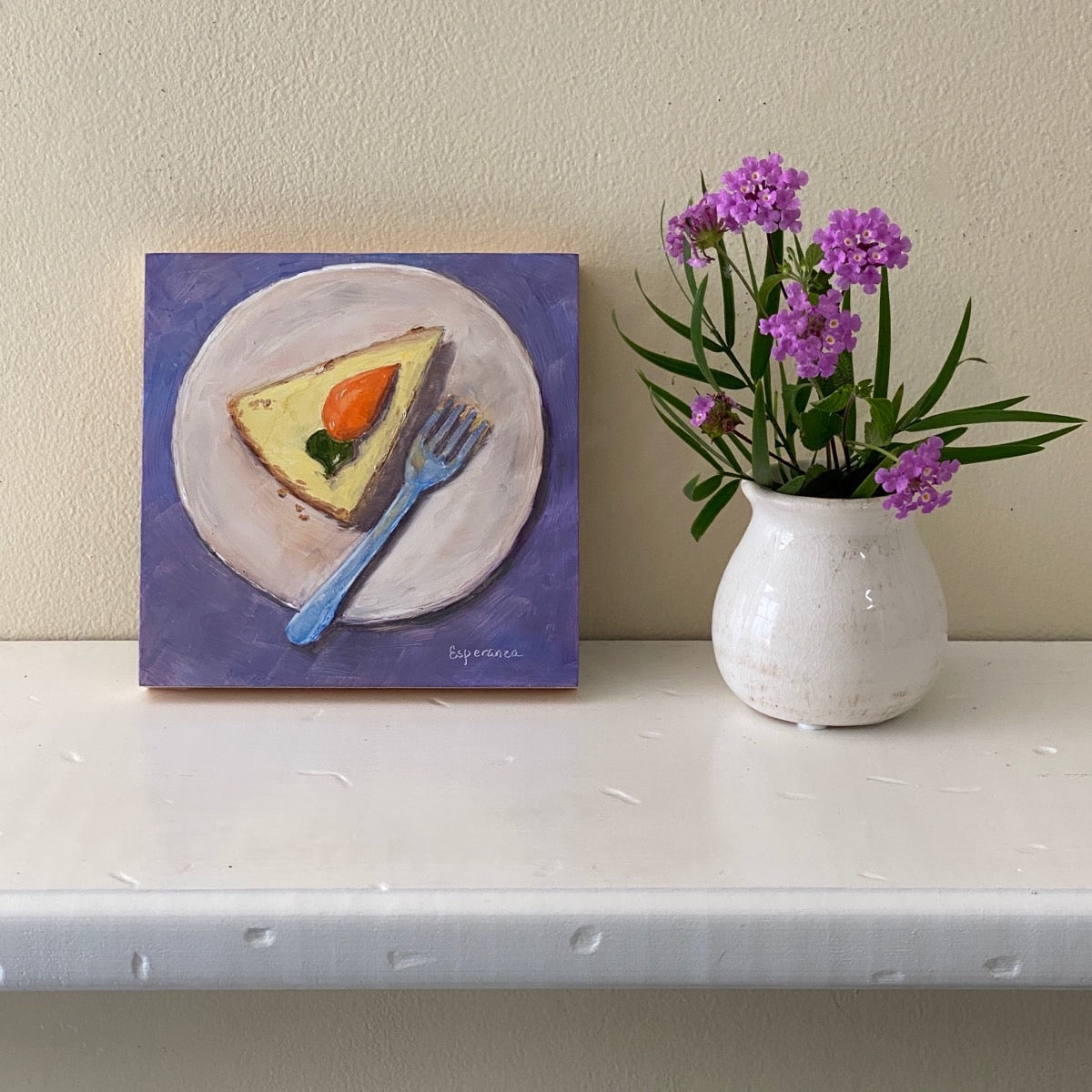 "A Slice of Carrot Cake" giclee print