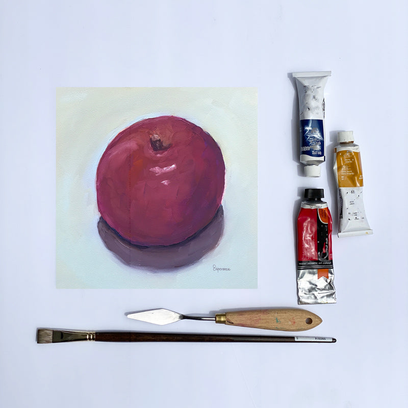"An Apple a Day" giclee print