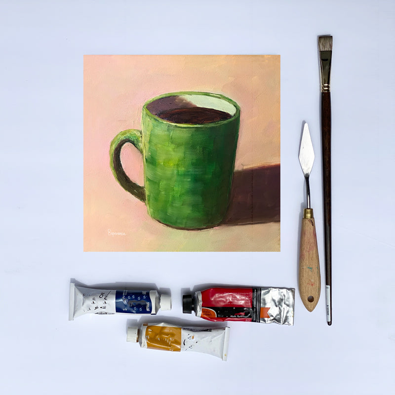 "Green Mug" giclee print