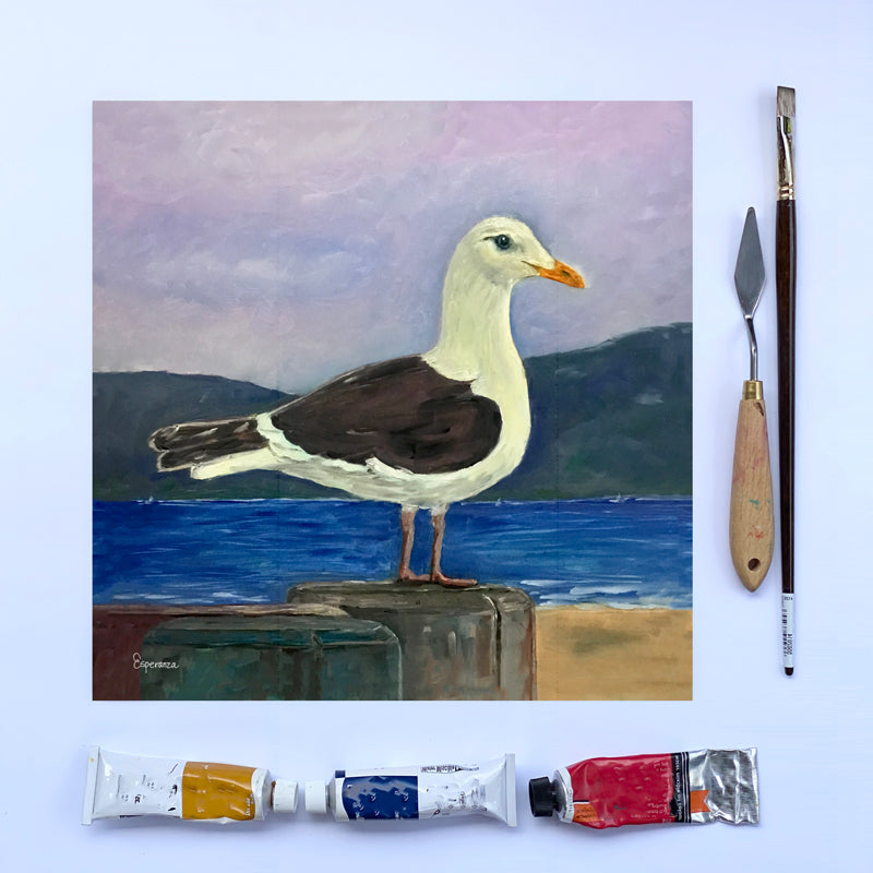 "Looking at You" giclee print