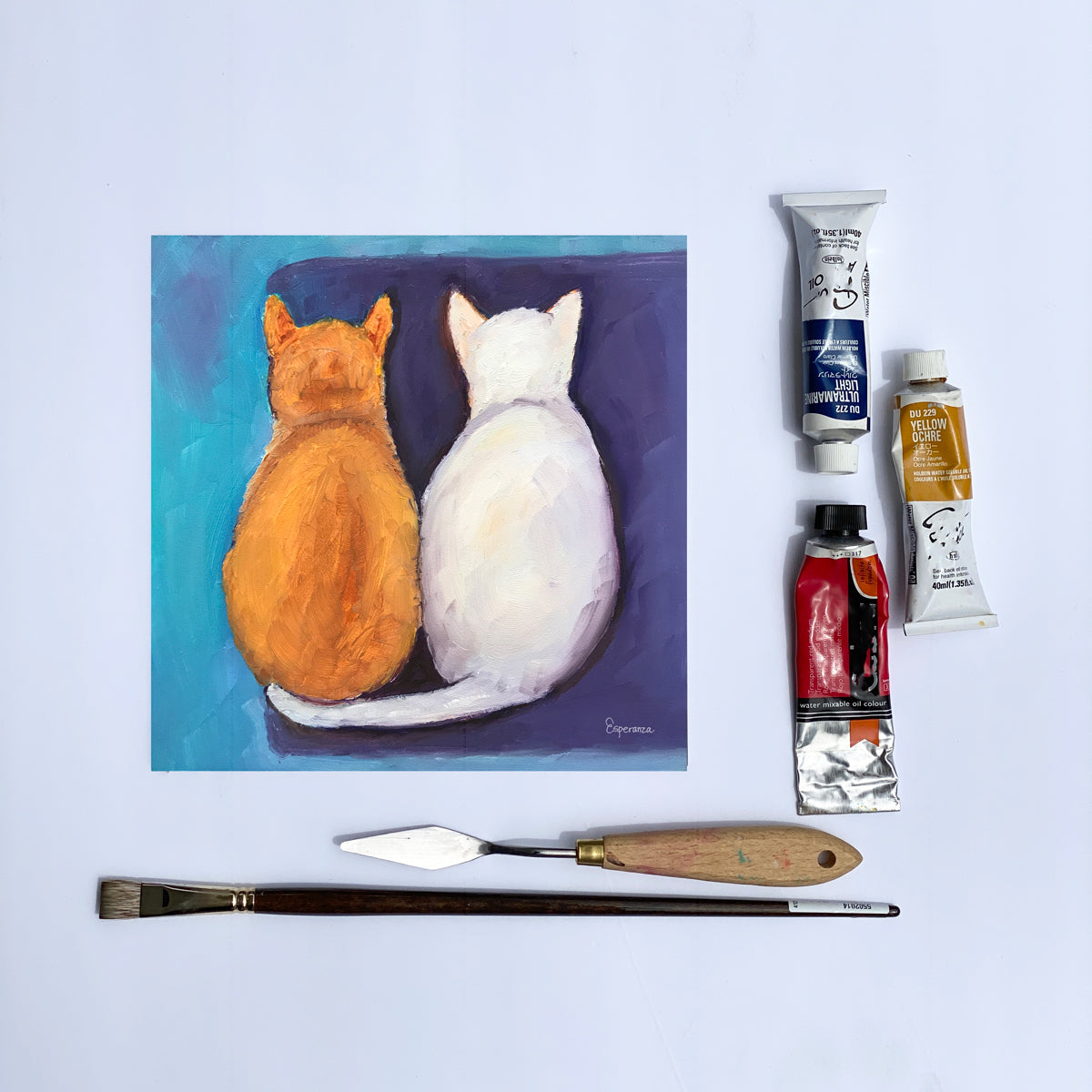 "Siblings" giclee print