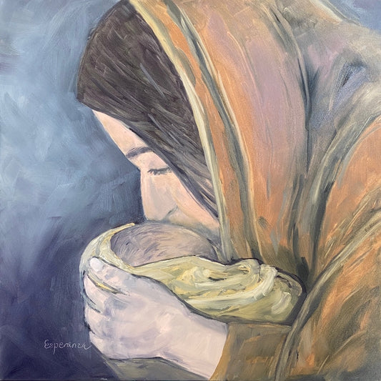 "Mary and Baby Jesus" giclee print