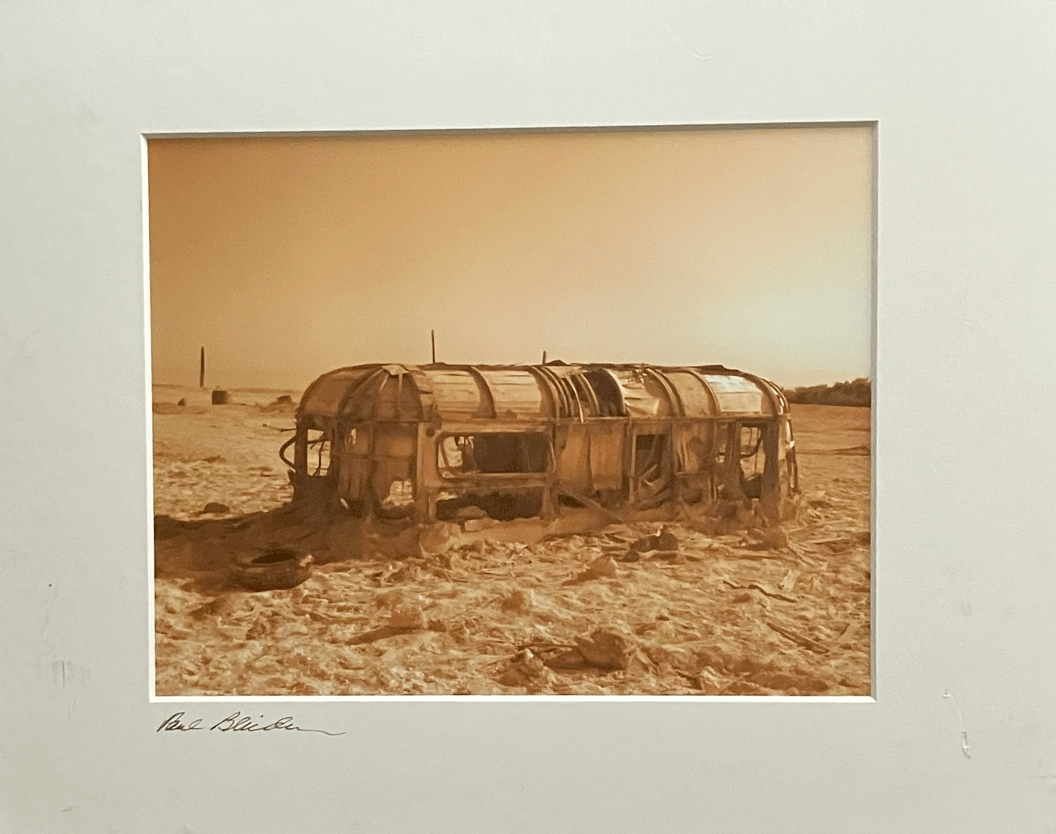 "Bombay Beach Old Trailer"