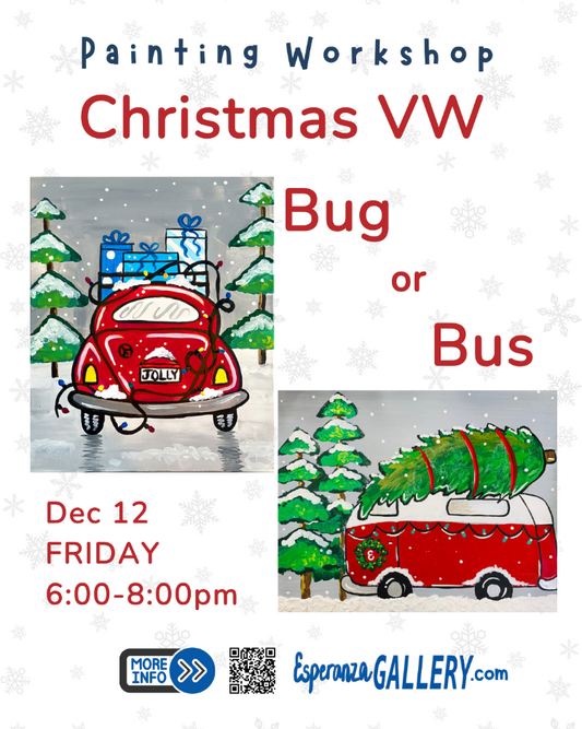 Paint Night 12/12 - "Christmas VW"