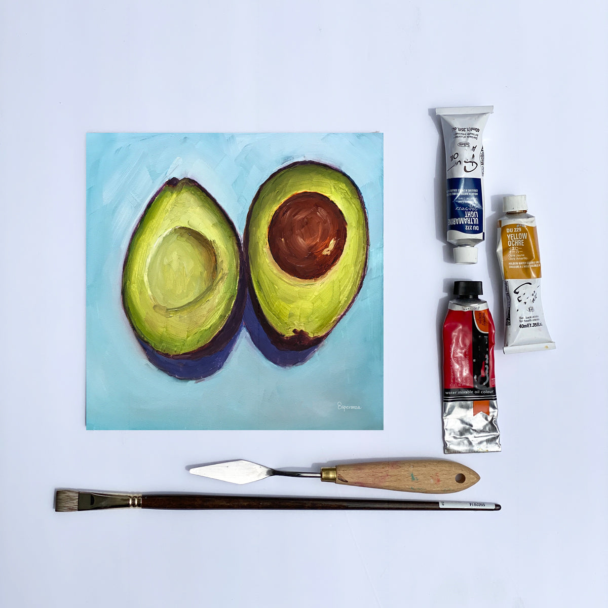 "Avocado" giclee print