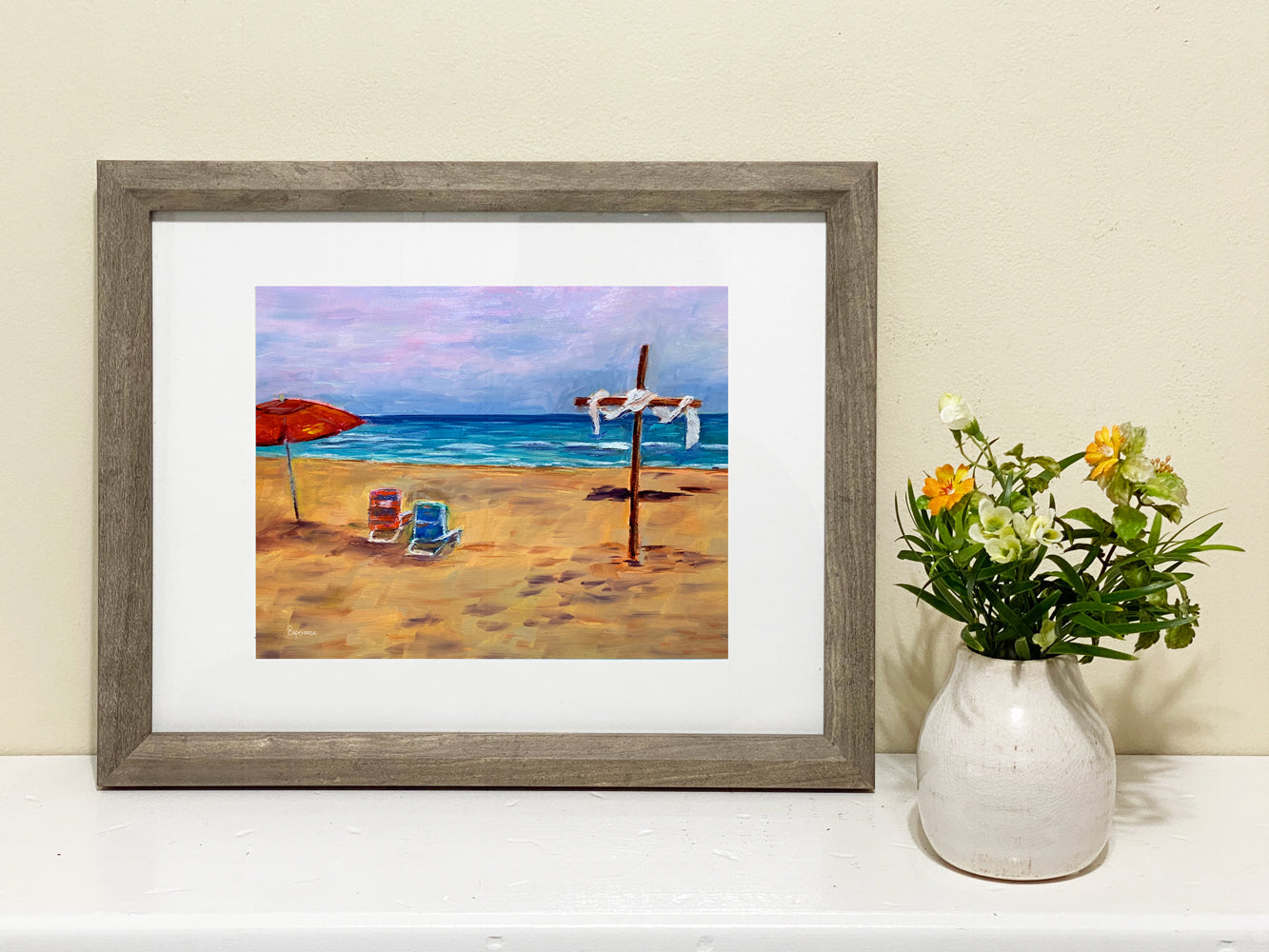 "Prayer Beach" giclee print