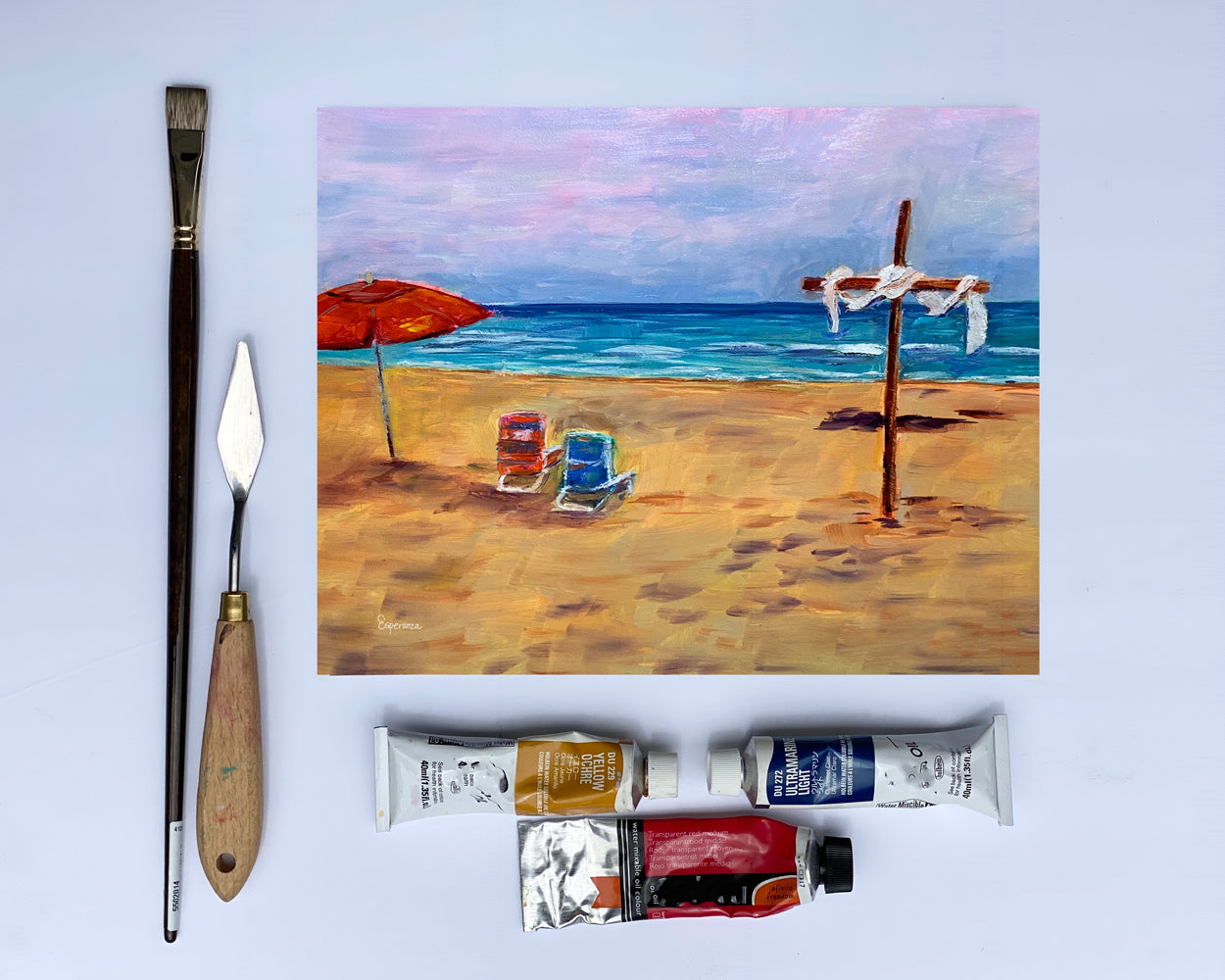 "Prayer Beach" giclee print