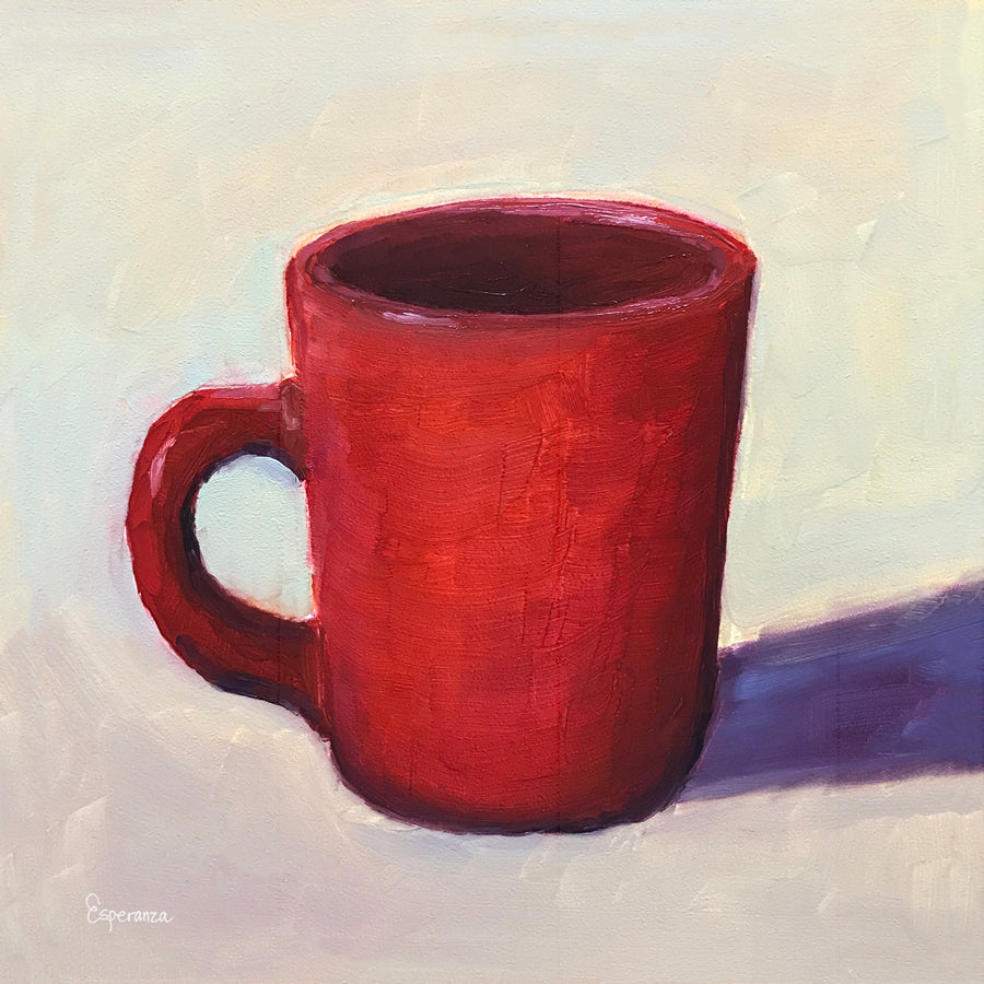 "Red Mug" giclee print