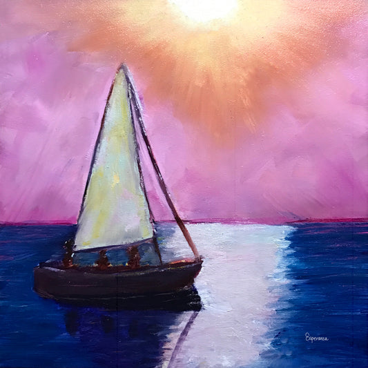 "Sail Away" giclee print