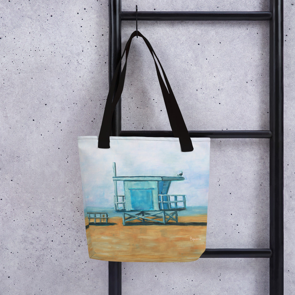 Fine Art Tote Bag, "Looking Out For Us", from original artwork by Esperanza Deese